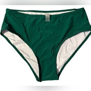 NWOT Green Women's Swim Bottom